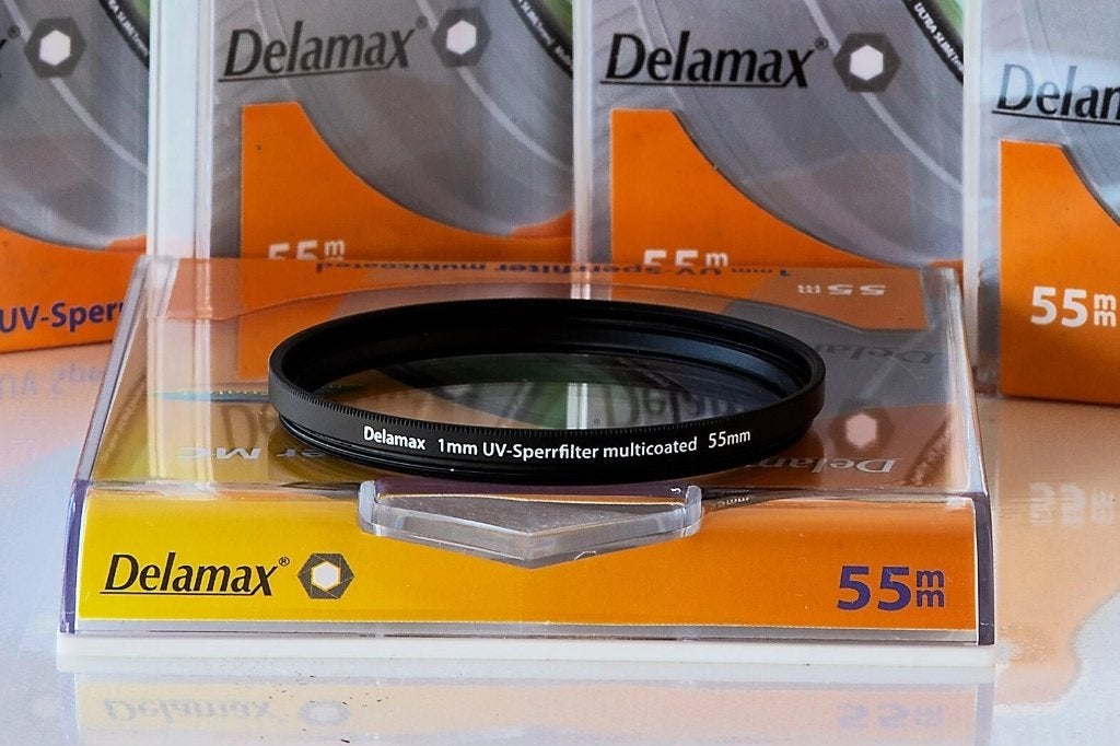 Delamax 52mm UV filter, multicoated slim, Ophalen of Verzenden, 50 tot 60 mm, UV-filter