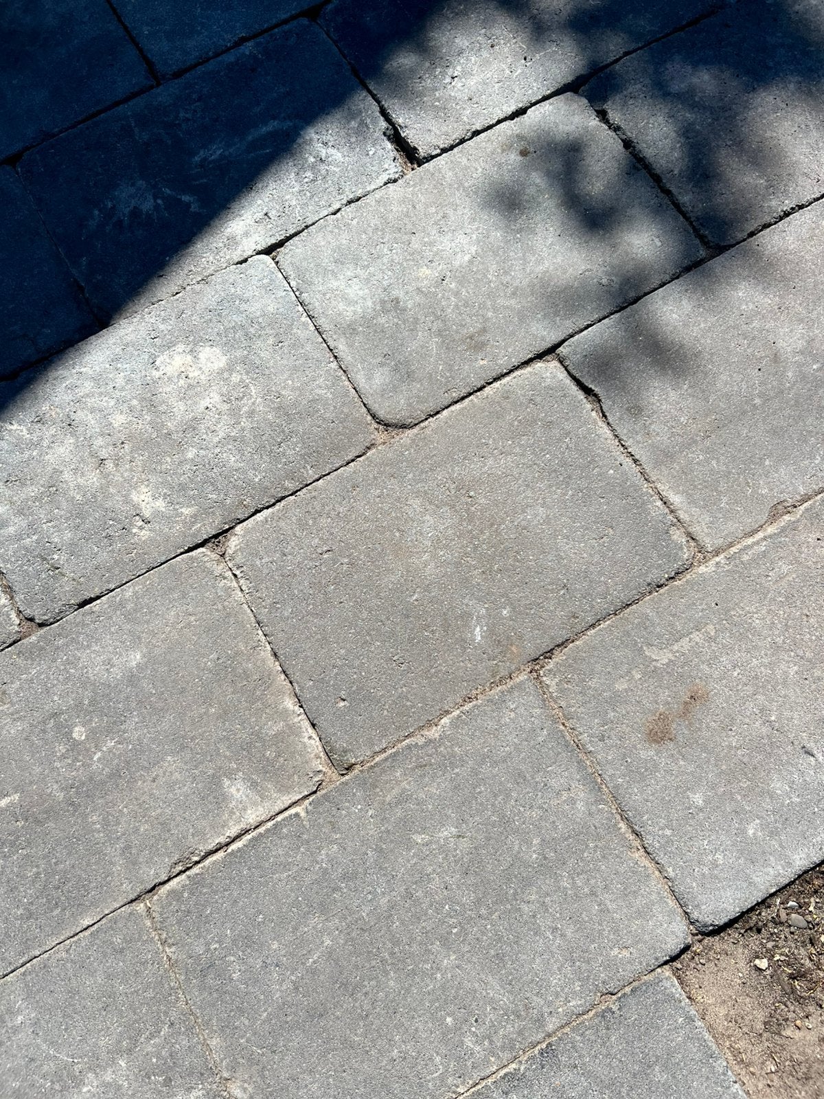 Getrommelde betontegels / abbeystones, Ophalen, Zo goed als nieuw, Beton, Terrastegels