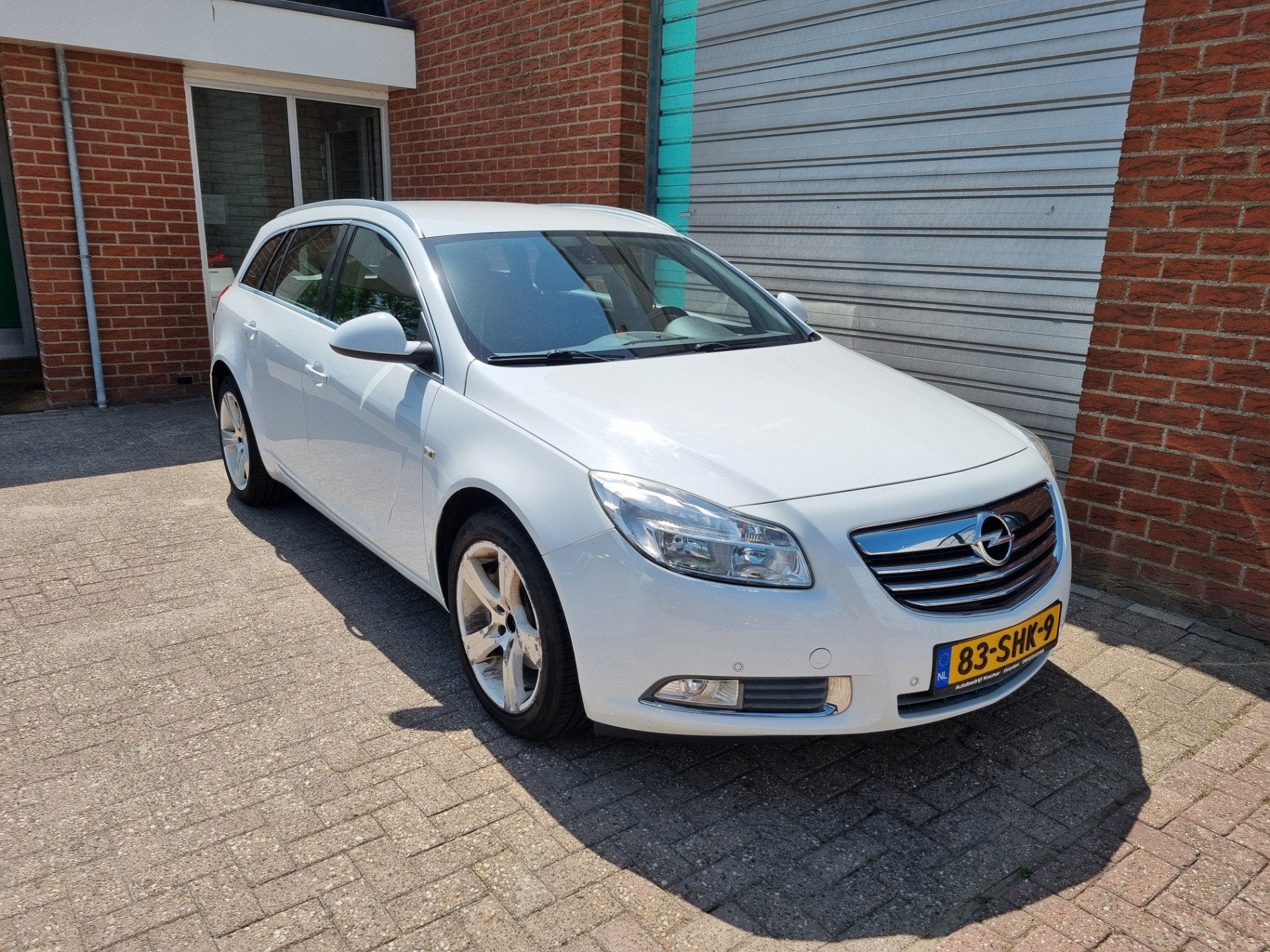 Opel Insignia Sports Tourer 1.4 Turbo EcoFLEX Navi! Bj:2011, Auto's, Gebruikt, 4 cilinders, Wit, Origineel Nederlands