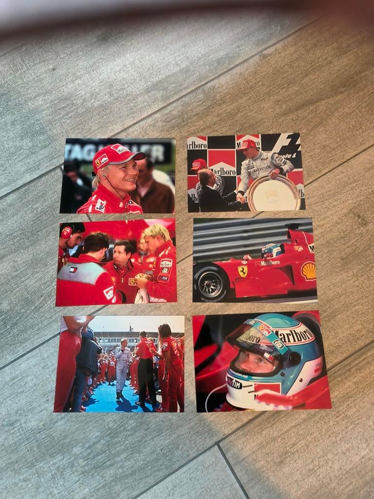 Mooie foto's van Mika Salo, Ophalen of Verzenden