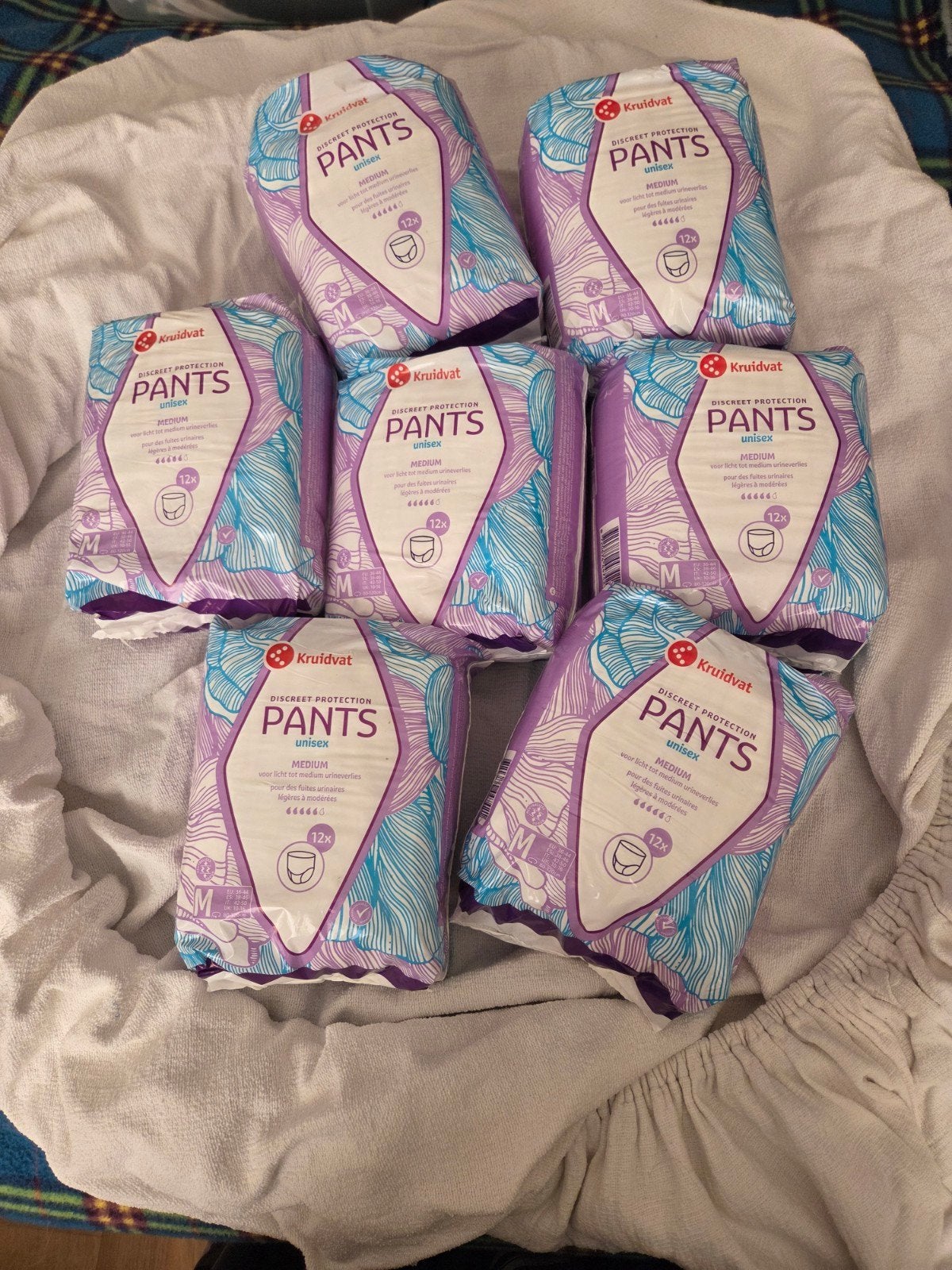 incontinentie materiaal pants Maat medium, Diversen, Ophalen of Verzenden, Nieuw