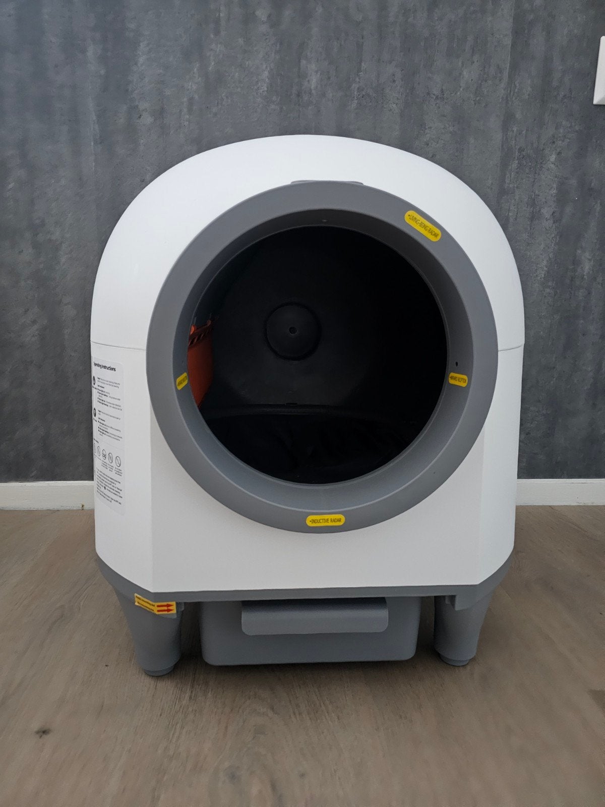 Automatische kattenbak XXL, Ophalen of Verzenden, Zelfreinigend, Zo goed als nieuw, Gesloten