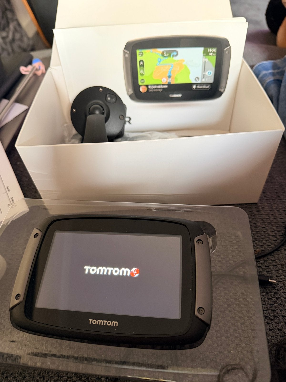 Te koop Tom tom rider 550 Gereserveerd, Motoren, Ophalen of Verzenden, Zo goed als nieuw
