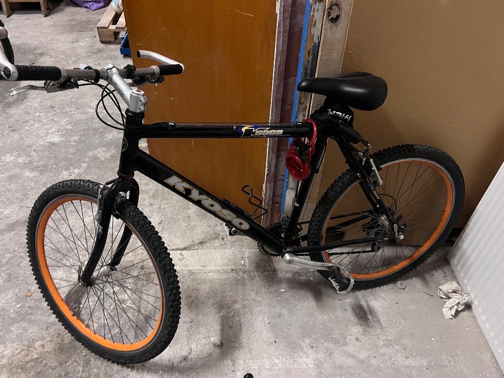 KYOSO mountainbike, Gebruikt, Velgrem, Geen vering, 53 tot 57 cm