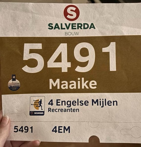 Startbewijs 4 EM Zwolle 2026, Sport en Fitness, Loopsport en Atletiek, Ophalen, Nieuw, Overige typen, Overige merken