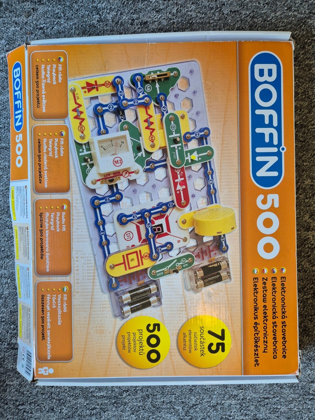 Boffin 500 Elektronica Experimenteerset - volledig Werkend, Kinderen en Baby's, Speelgoed | Educatief en Creatief, Ophalen of Verzenden