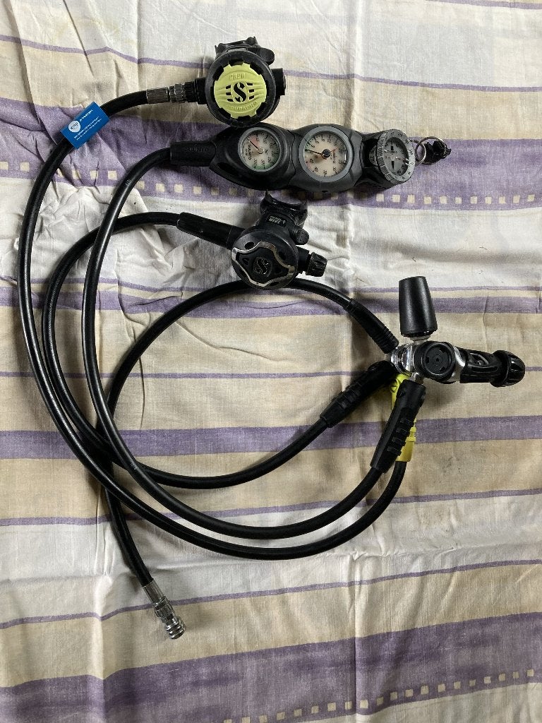 Complete duikuitrusting – scherpe prijs – alles in 1 koop, Watersport en Boten, Duiken, Gebruikt, Duikpak, Ophalen