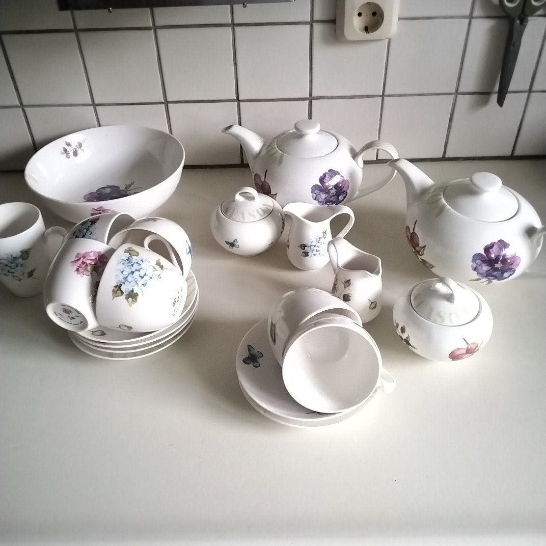 alie kruse kolk servies seasons, Ophalen of Verzenden, Zo goed als nieuw, Overige stijlen, Kop(pen) en/of Schotel(s)