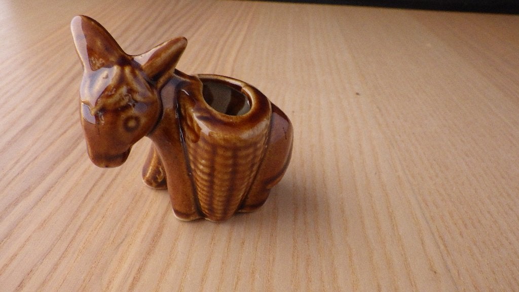 kleine ezeltjes van keramiek voor cocktailprikkers, Ophalen of Verzenden, Overige typen