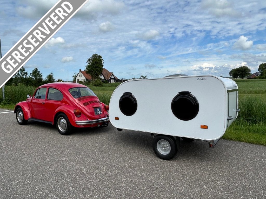 Stema Teardrop / mini caravan 225kg! Uniek!, Caravans en Kamperen, Overige merken, Tot en met 2, Bedrijf, Tot 500 kg