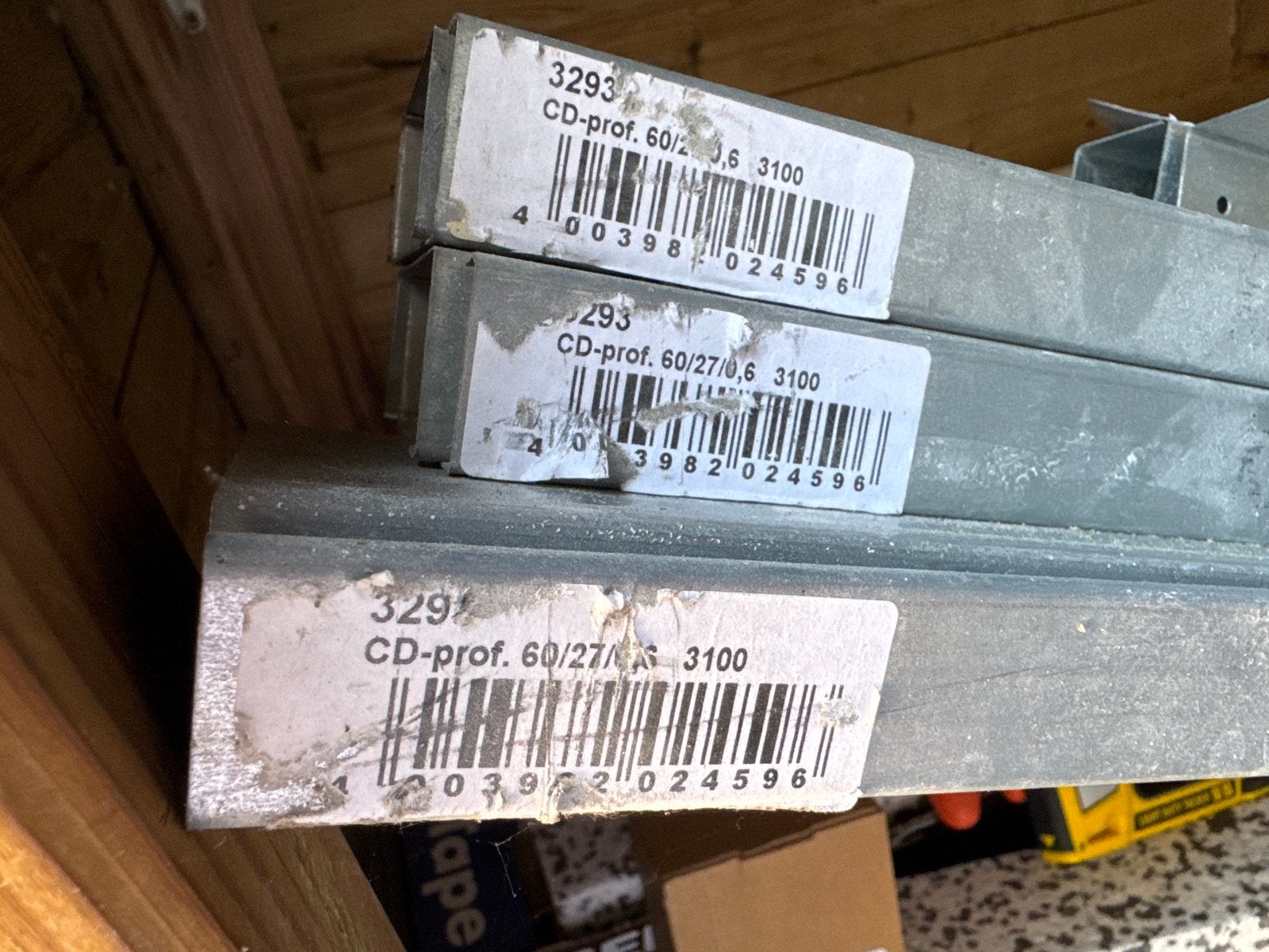 Knauf CD-profiel 60/27/0.6 3100 mm, Doe-het-zelf en Verbouw, Hout en Planken, Ophalen, Minder dan 25 mm, Overige typen, Nieuw