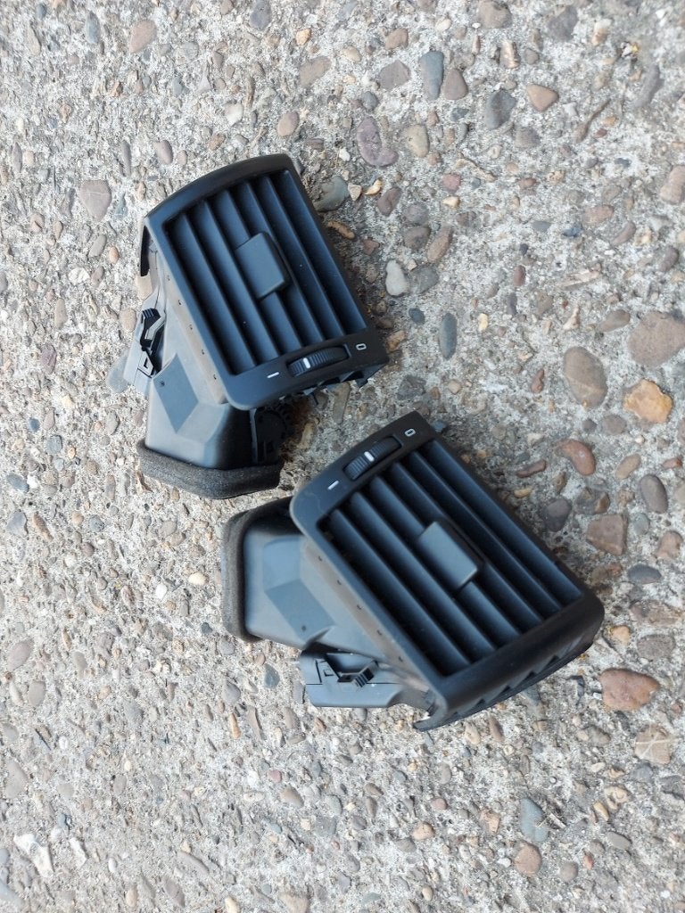 Set ventilator panelen zijkant dashbord E46 sedan, Ophalen of Verzenden
