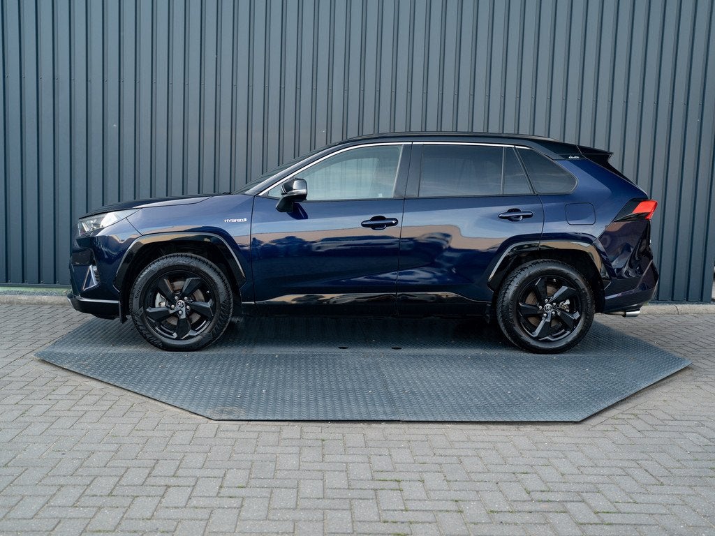 Toyota RAV4 2.5 Hybrid AWD Bi-Tone | Trekhaak afnb. | Elk. A, Auto's, Automaat, 12 maanden, Gebruikt, 4 cilinders