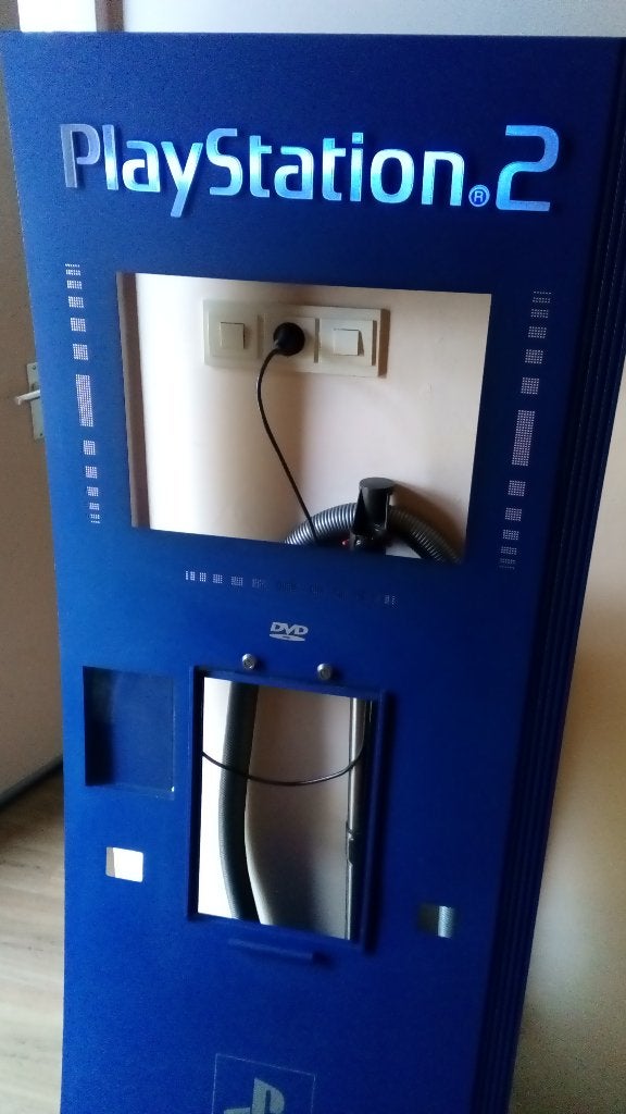 kale playstation 2 kiosk demopod interactive unit, Spelcomputers en Games, Ophalen, Zo goed als nieuw, Zwart, Zonder controller