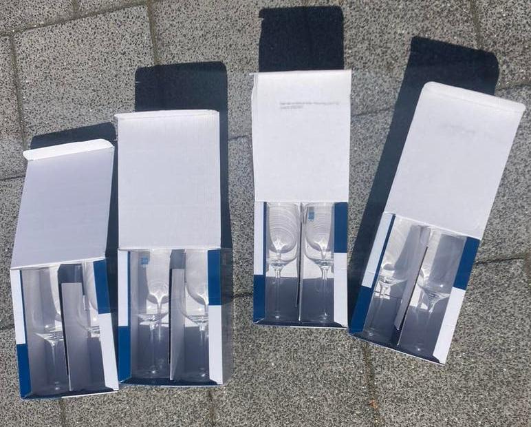 Schott Zwiesel wijnglazen 4 rode wijnglazen & 4 witte glazen, Huis en Inrichting, Nieuw, Ophalen of Verzenden, Overige merken