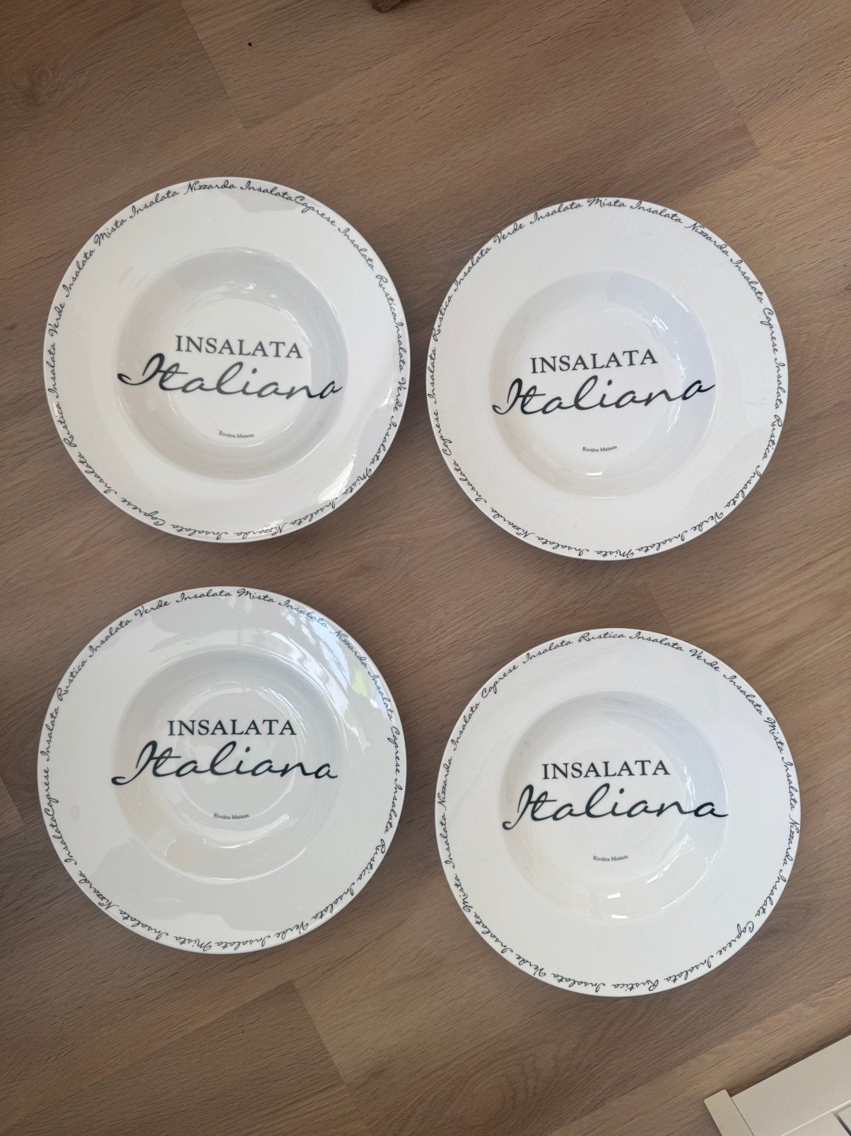 Riviera Maison servies, pastaborden, koffiekopjes, Ophalen, Zo goed als nieuw, Overige stijlen, Kop(pen) en/of Schotel(s)