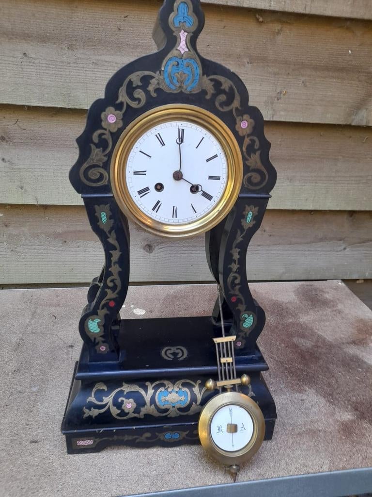 2 Boulle klokken, Antiek en Kunst, Ophalen of Verzenden