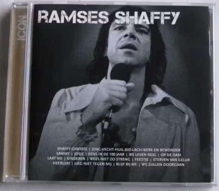 CD Ramses Shaffy – Icon / 277800-1, Gebruikt, Ophalen of Verzenden, Levenslied of Smartlap, Album