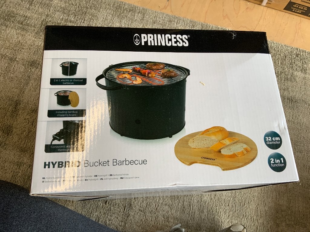 Princess Bucket barbecue  Nieuw in de doos, Ophalen of Verzenden, Nieuw, Princess