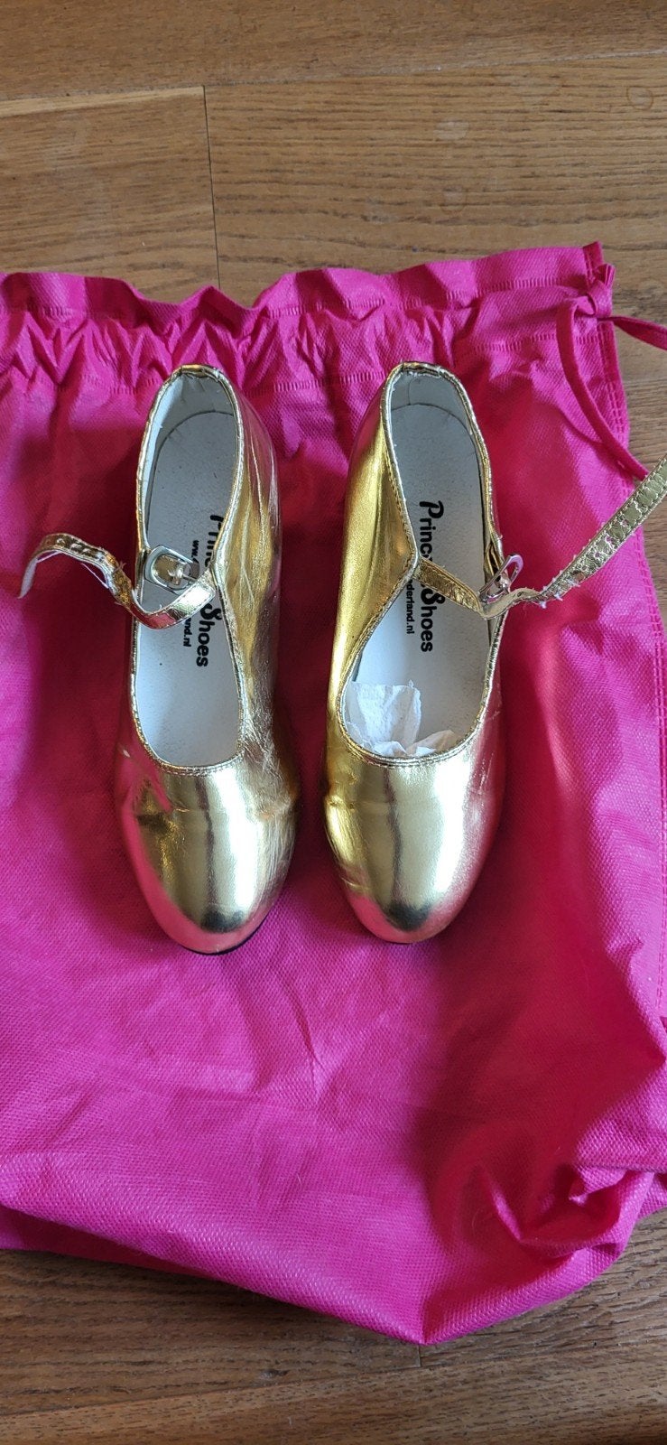 Gouden Princess Shoes voor meisjes - Maat 31, Gebruikt, Meisje, Princess Shoes, Schoenen