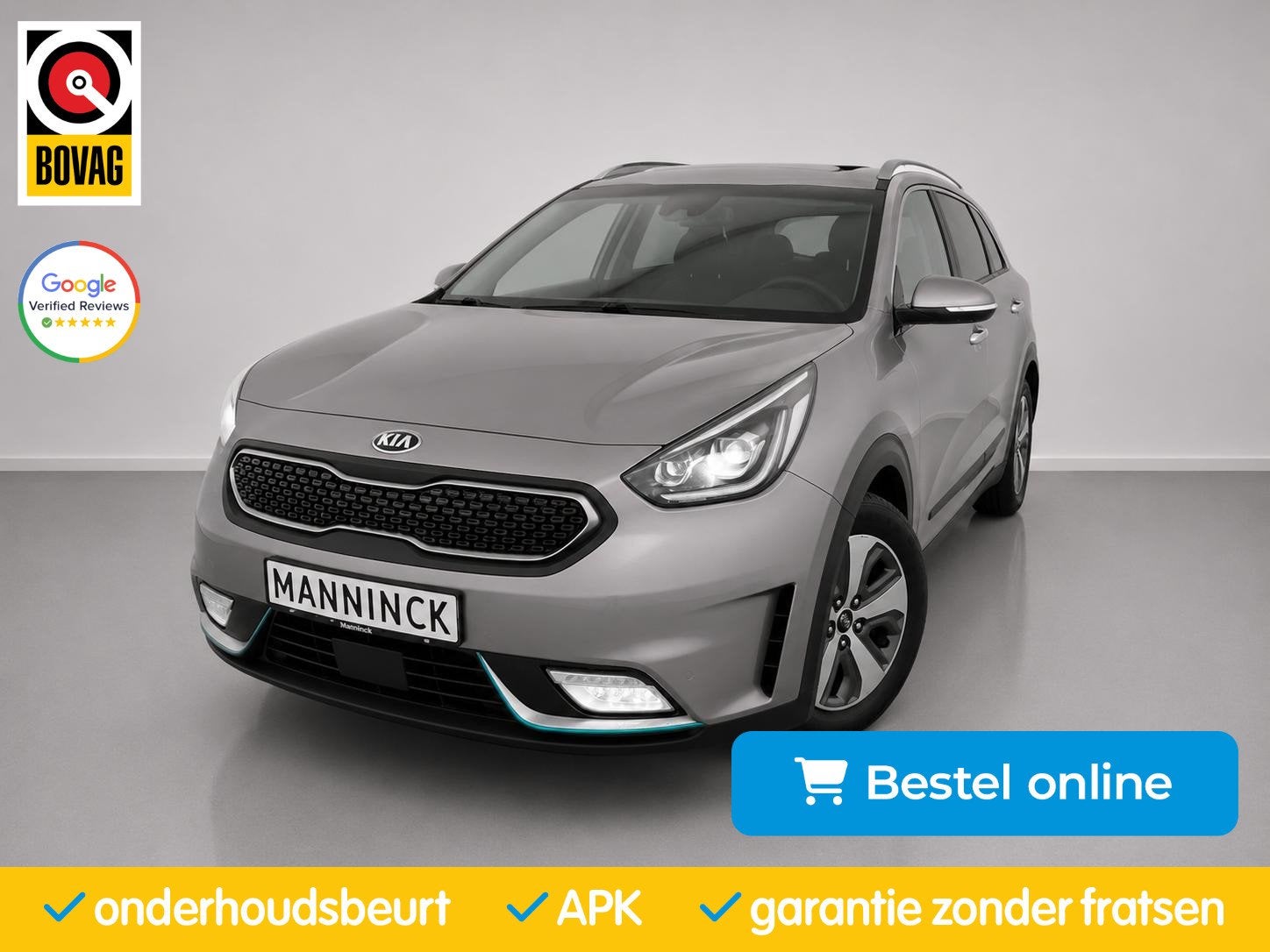 Kia Niro 1.6 GDi Hybrid executive| Opendak Carplay|ACC|Stoel, Gebruikt, Euro 6, Leder, 26 km/l