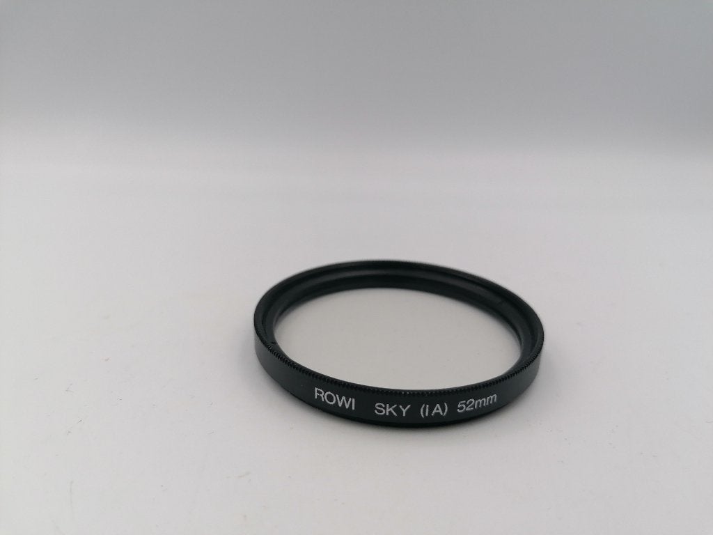 vintage rowi 52mm sky (1A) filter, Ophalen of Verzenden, Gebruikt, 50 tot 60 mm, Overige typen