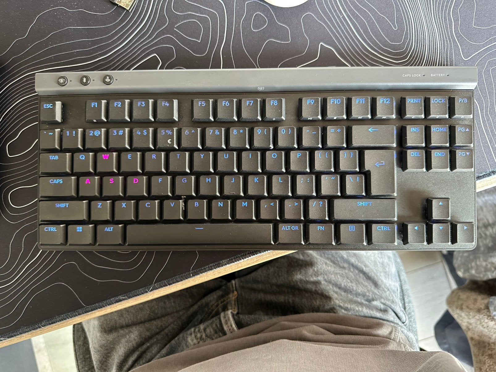 Logitech G515 Lightspeed TKL Tactile, Computers en Software, Toetsenborden, Ophalen, Zo goed als nieuw
