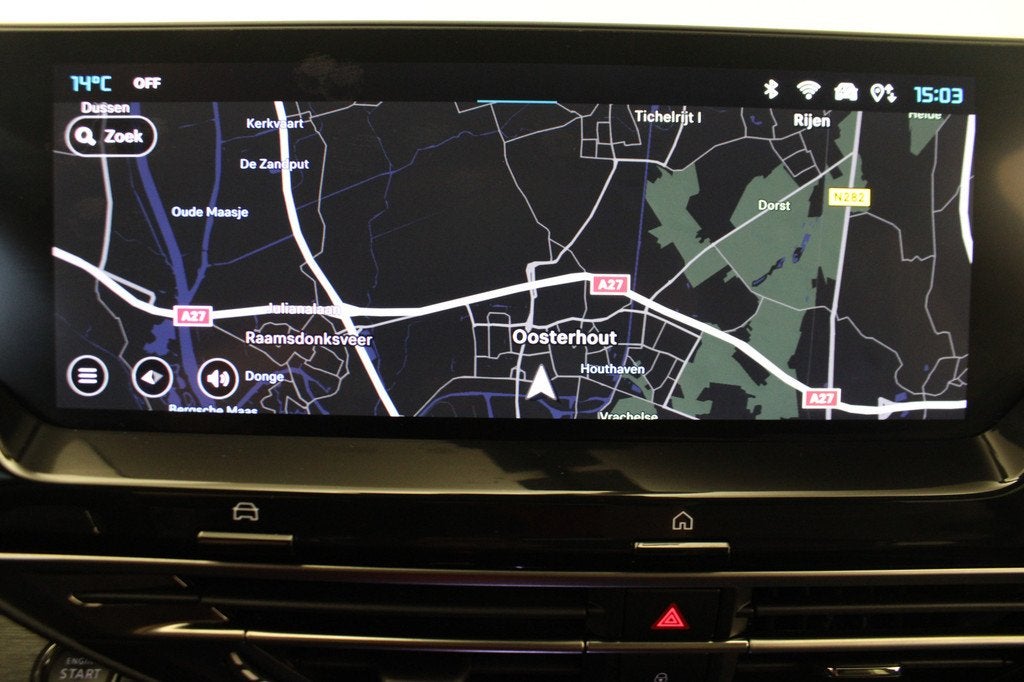 Citroën C5 X 1.2 PureTech Plus (bj 2024, automaat), Auto's, 745 kg, Gebruikt, 1199 cc, Zwart