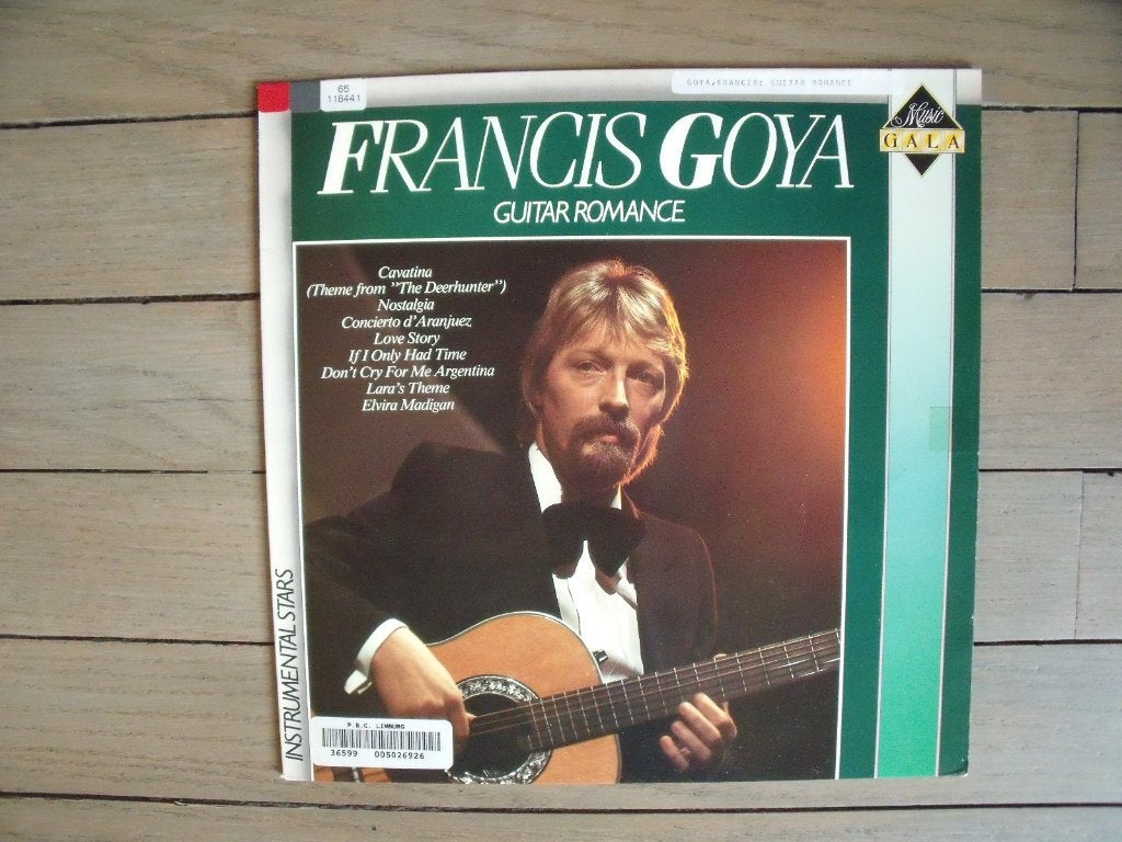 Francis Goya - Guitar romance, Ophalen of Verzenden, Zo goed als nieuw, 12 inch