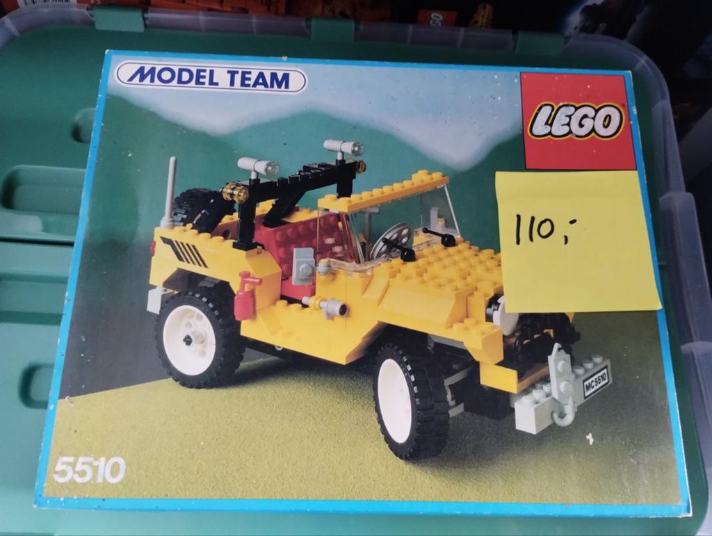 Lego Model Team 5510 Off-Road 4x4 Jeep - Vintage Set, Gebruikt, Compleet, Overige thema's, Lego