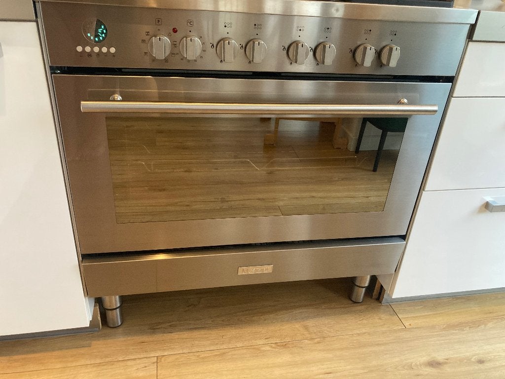 Gasfornuis en oven, Ophalen, Gebruikt, 60 cm of meer, Energieklasse A of zuiniger