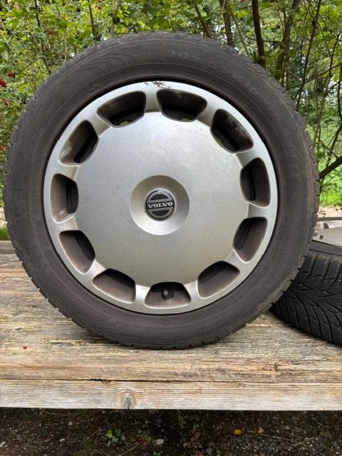 Volvo V70 velgen met winterbanden, Ophalen, Gebruikt, Velg(en), 16 inch