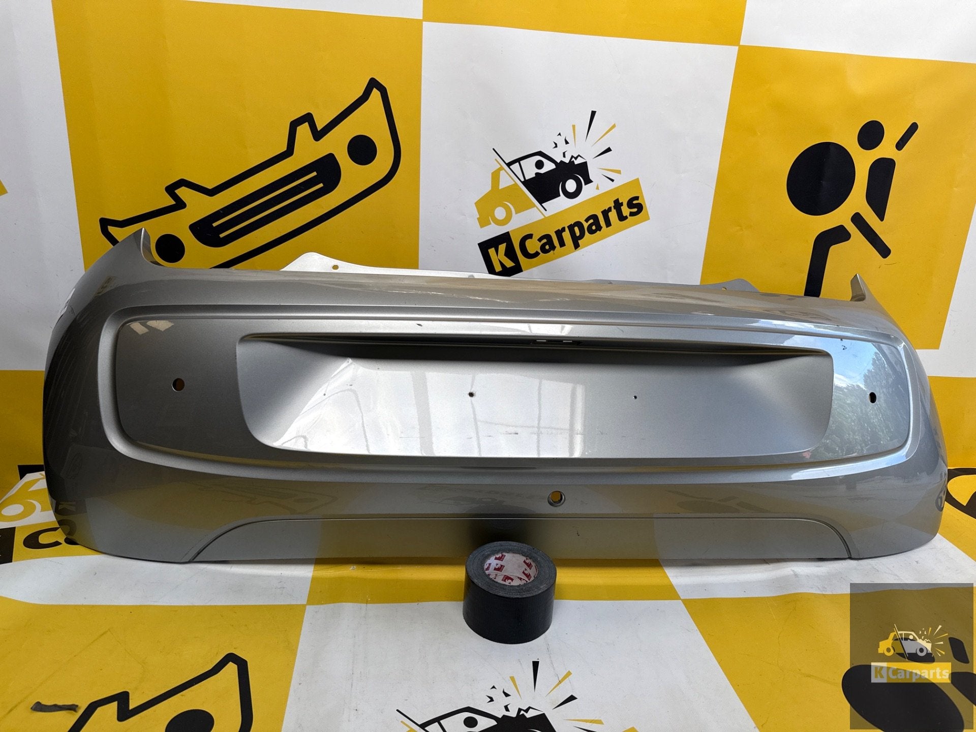 Volkswagen Up Up! achterbumper 3xPDC 2011- 2017 1S6807421, Info@fabrikant.eu, Ophalen of Verzenden, Achter, Bumper