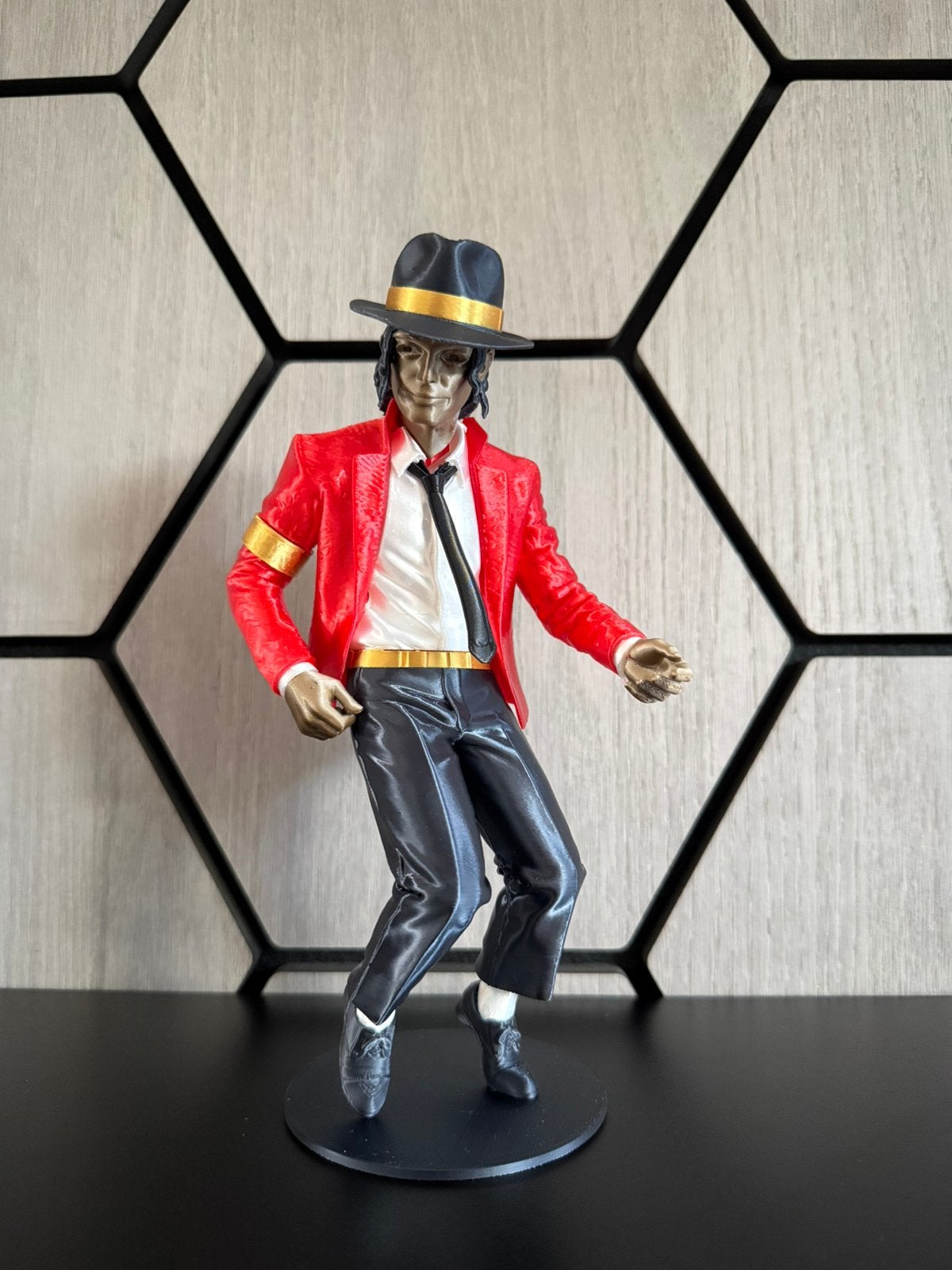 Michael Jackson 3D-geprint beeldje – 24 cm, Ophalen of Verzenden, Nieuw, Mens