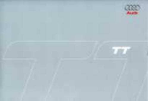 Audi TT Coupe en Roadster brochure/auto folder '07 -'14, Ophalen of Verzenden, Audi