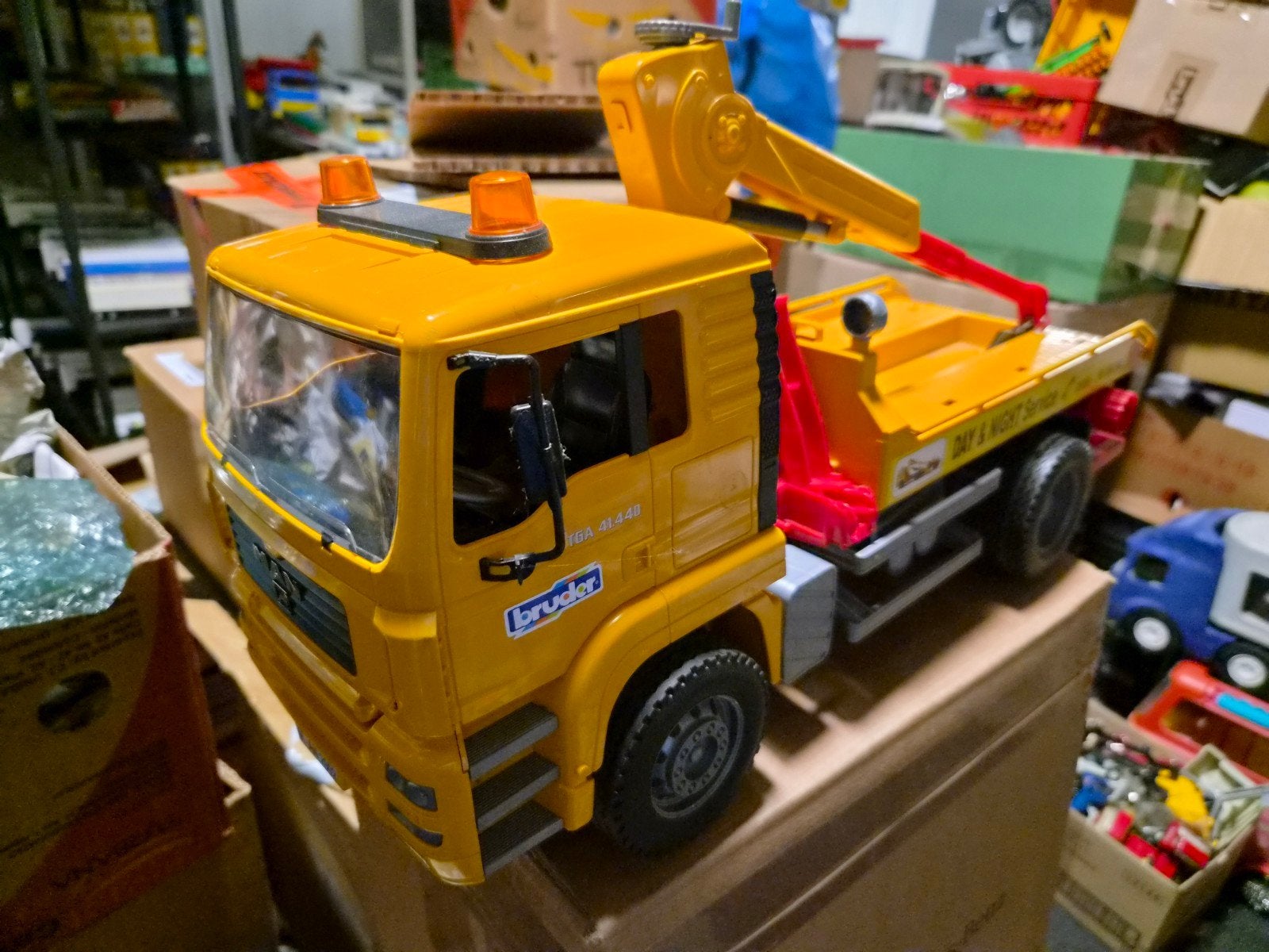 man bergings auto, Ophalen of Verzenden, Zo goed als nieuw, Bruder, B