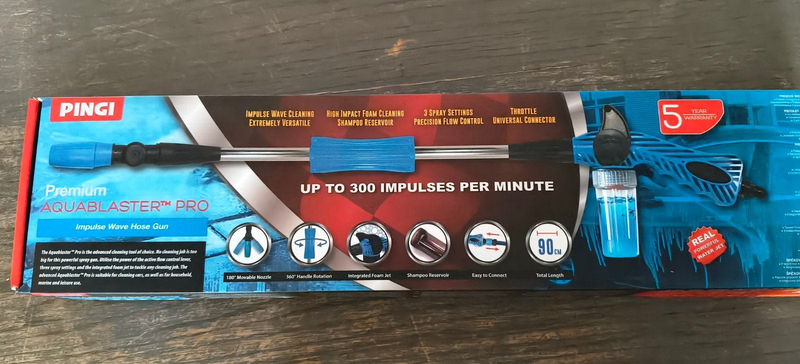 Pingo Premium Aquablaster Pro - Krachtige Sproeier, Ophalen of Verzenden
