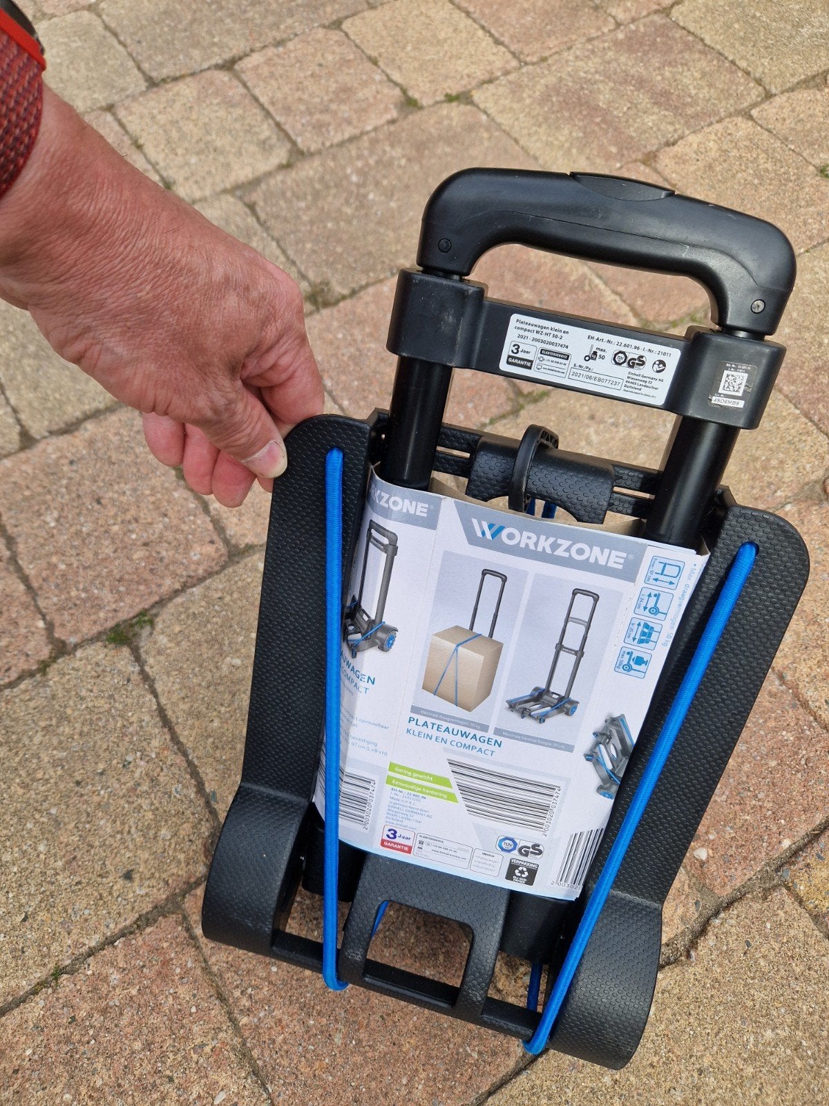 Nieuw Workzone Plateau Wagentje - Compact en Handig, Caravans en Kamperen, Ophalen