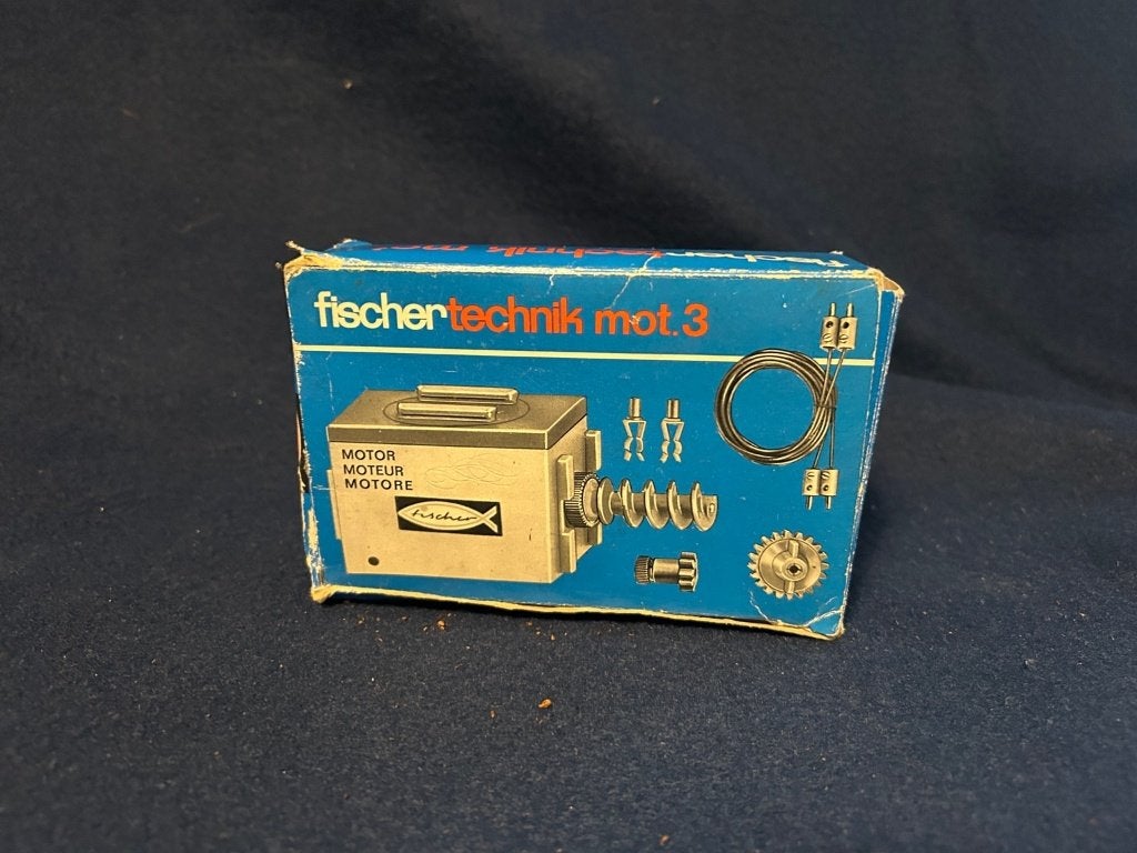 Fischertechnik Mot.3 Motor in originele doos, Ophalen of Verzenden