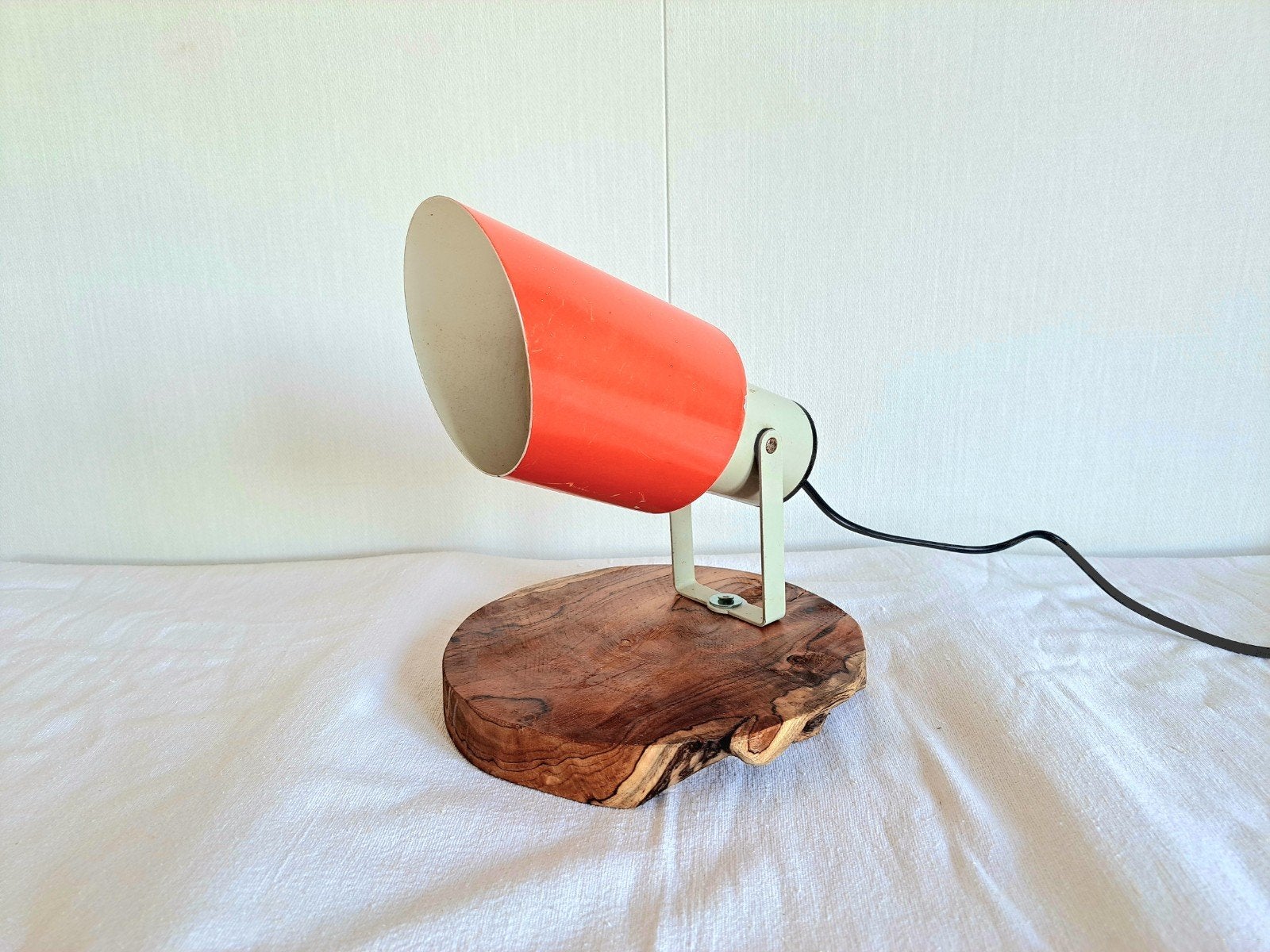 Grote Vintage Space Age Design Spotlight, Gebruikt, Ophalen of Verzenden, Vintage, Industrieel, Rustiek, Minder dan 50 cm