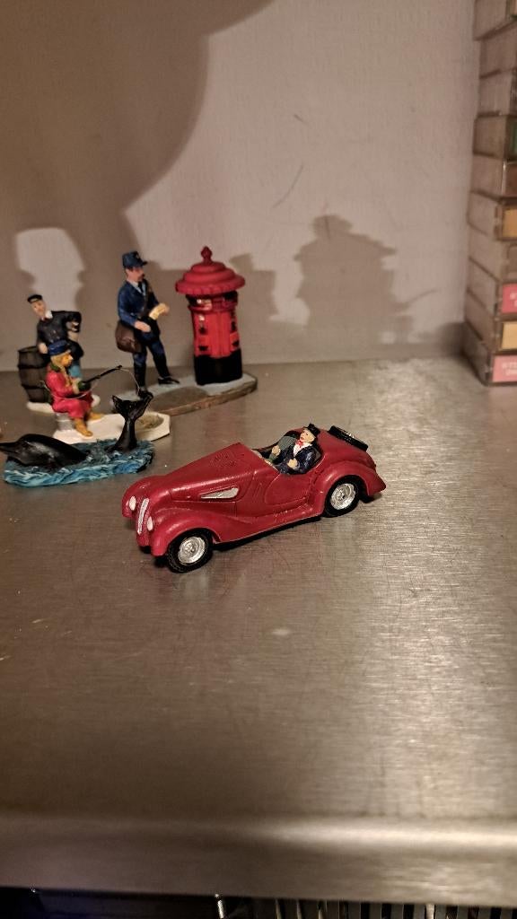 Auto voor kerstdorp (Z262-26), Diversen, Kerst, Ophalen of Verzenden, Zo goed als nieuw