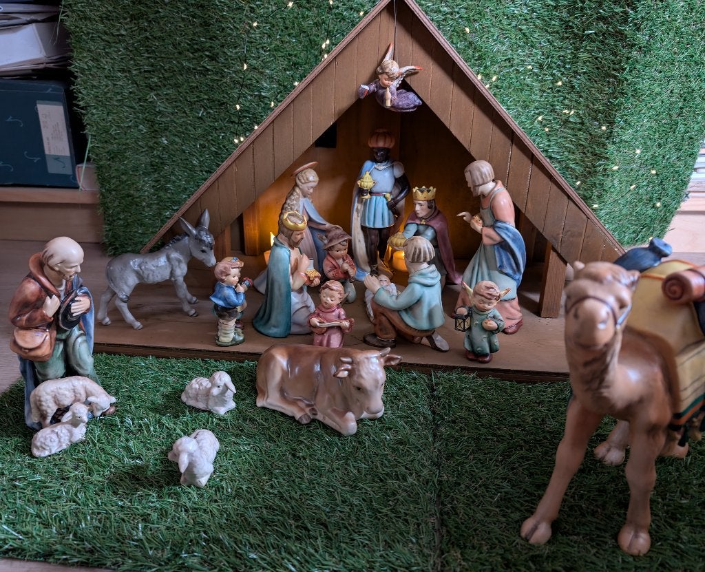 Kerststal - Hummel - Goebel, Ophalen, Zo goed als nieuw