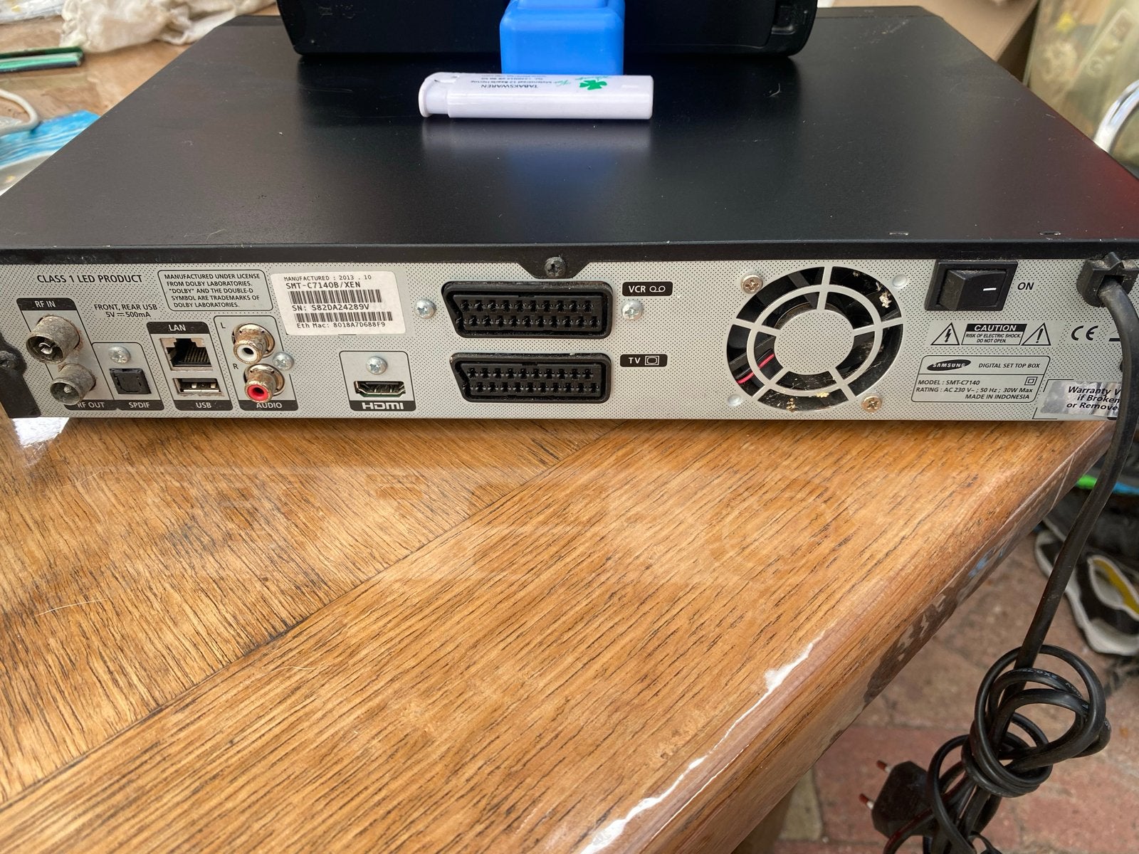 Samsung SMT-C7140 Harddiskrecorder met afstandsbediening, Ophalen, Gebruikt, Harddiskrecorder