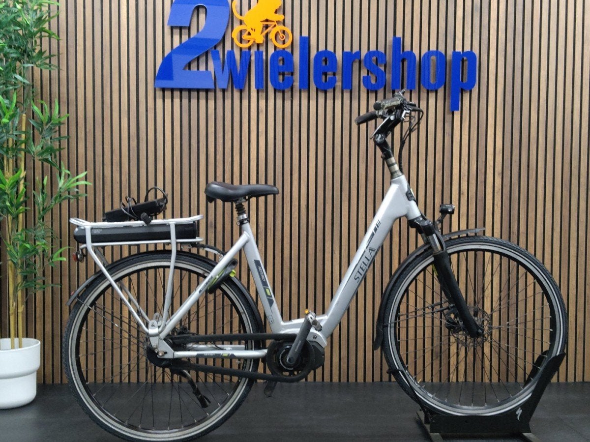 Stella Arturo Automatic Dames Zilver 53cm, Fietsen en Brommers, Elektrische fietsen, Gebruikt, -, -, 51 tot 55 cm