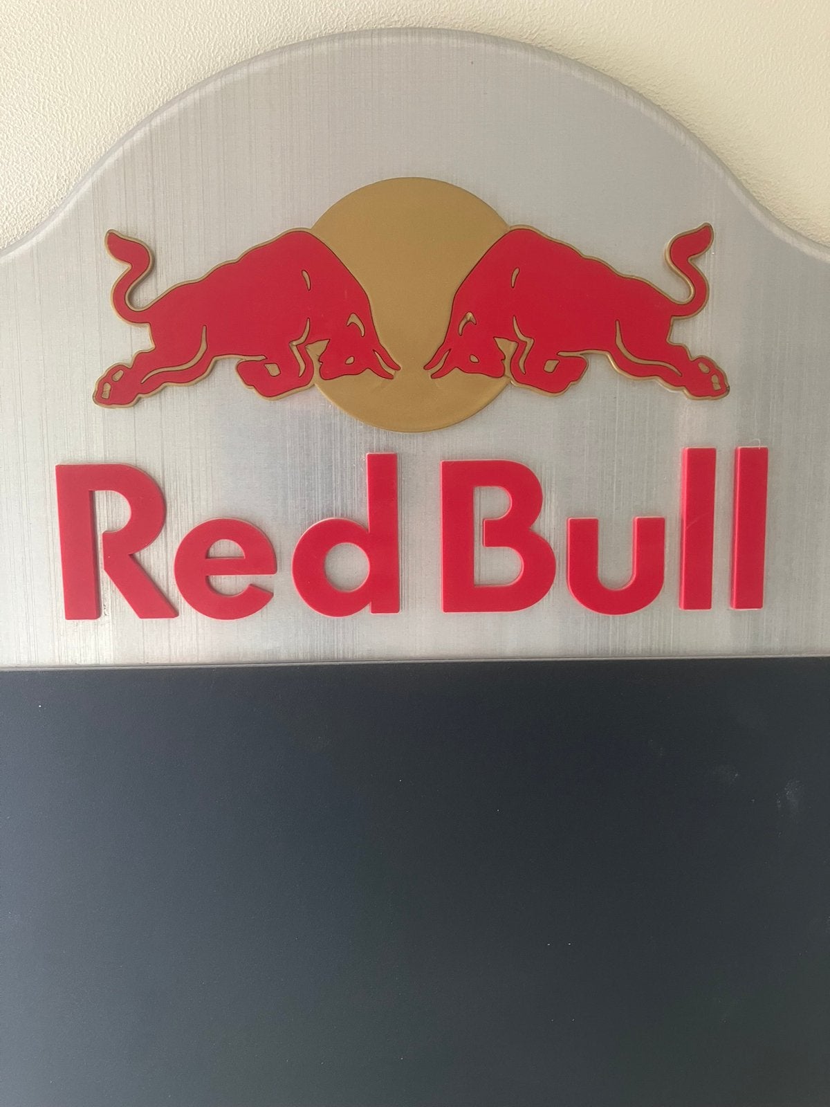 Redbull krijtbord, Ophalen, Zo goed als nieuw, Reclamebord
