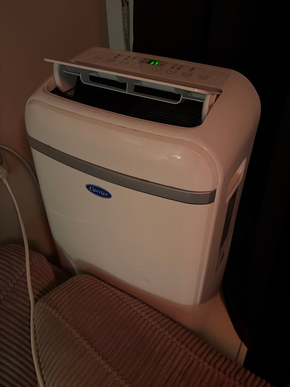 Carrier Mobiele Airco - Zo goed als nieuw, Witgoed en Apparatuur, Ophalen, Minder dan 60 m³, Zo goed als nieuw, Koelen en Ontvochtigen