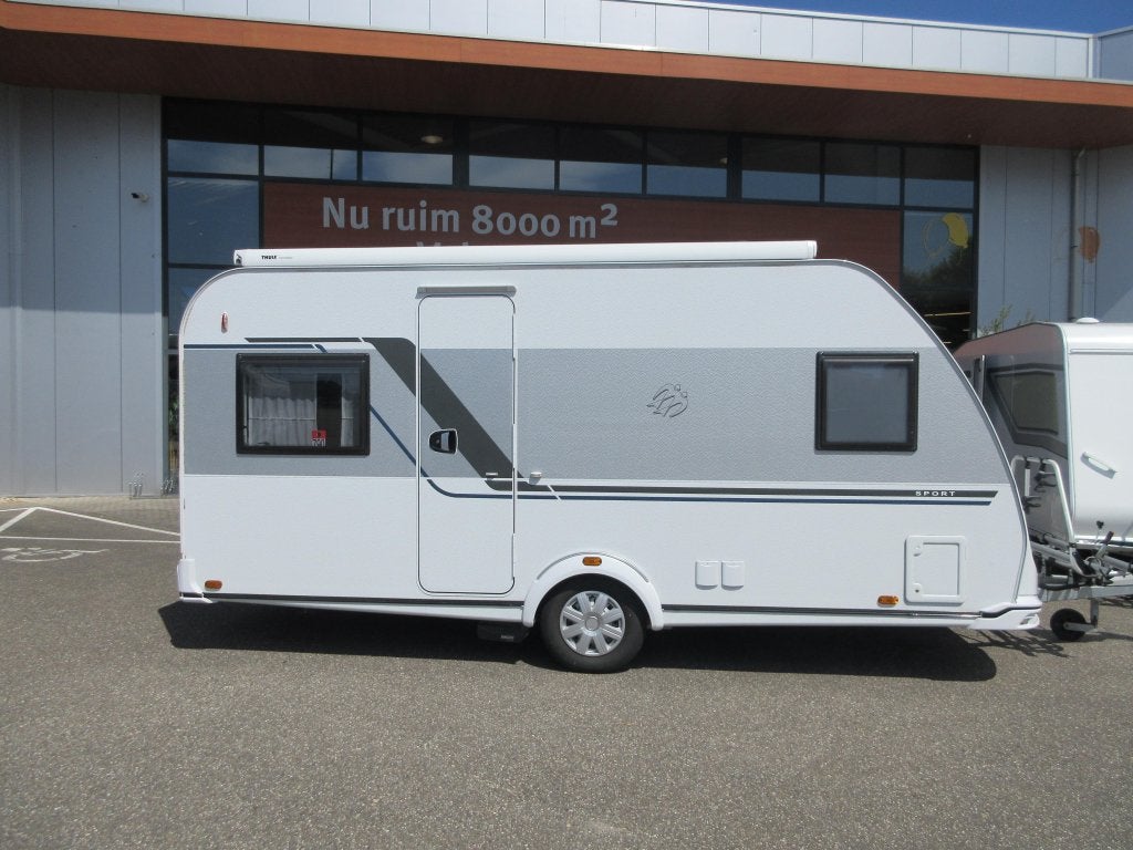 Knaus Sport 450 FU COMPLEET EN FRANSBED, Rondzit, Overige typen, Schokbreker, Knaus