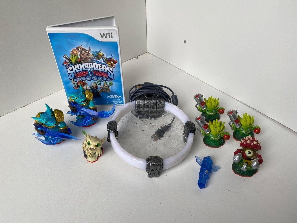 Skylanders Trap Team Set incl. Game en Portal (Wii), Avontuur en Actie, 2 spelers, Ophalen of Verzenden, Zo goed als nieuw