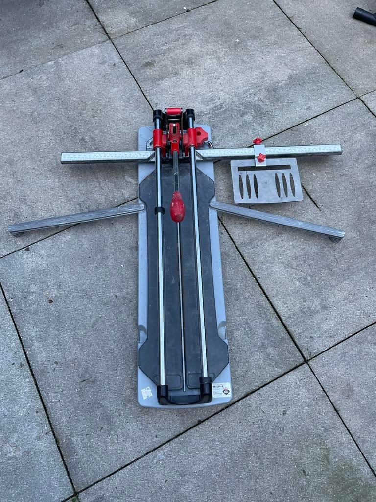 Rubi TR-600-S tegelsnijder incl. 3 snijwieltjes en koffer, Ophalen of Verzenden, Gebruikt