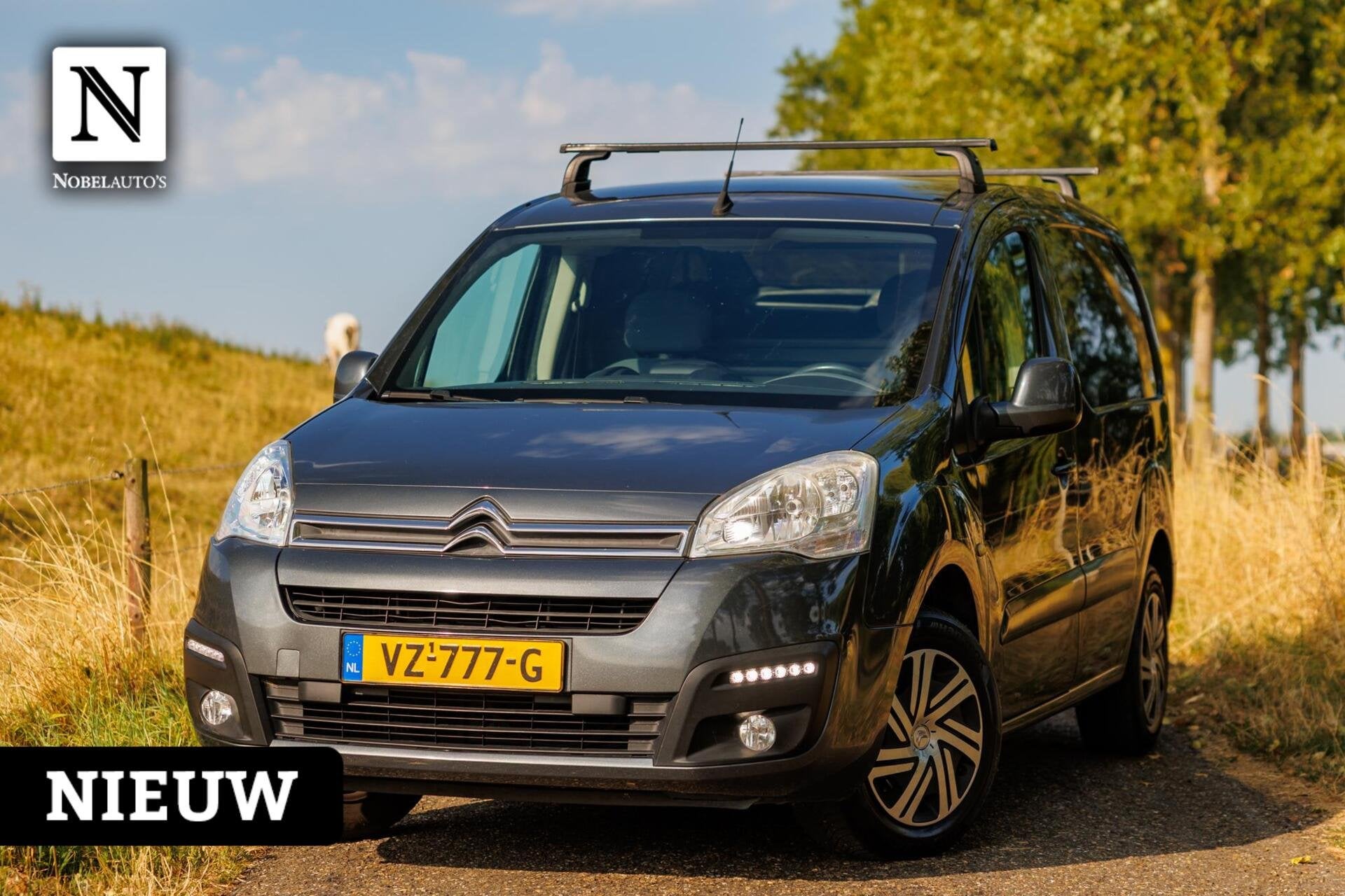 Citroen Berlingo bestel 1.6 BlueHDI 100 Club S&S |Navi |PDC, 4 cilinders, Origineel Nederlands, Bedrijf, 1560 cc